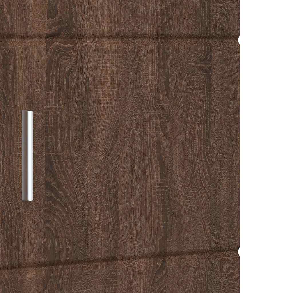 Badrumsskåp TULUM Brun Ek 37 x 31.5 x 203 cm