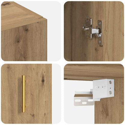 Väggskåp Artisan Ek 2 pcs 69.5 x 34 x 90 cm