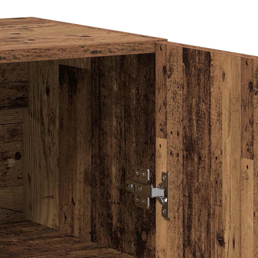 Skåp Väggmonterad Gammalt trä 69.5 x 34 x 90 cm Konstruerat trä