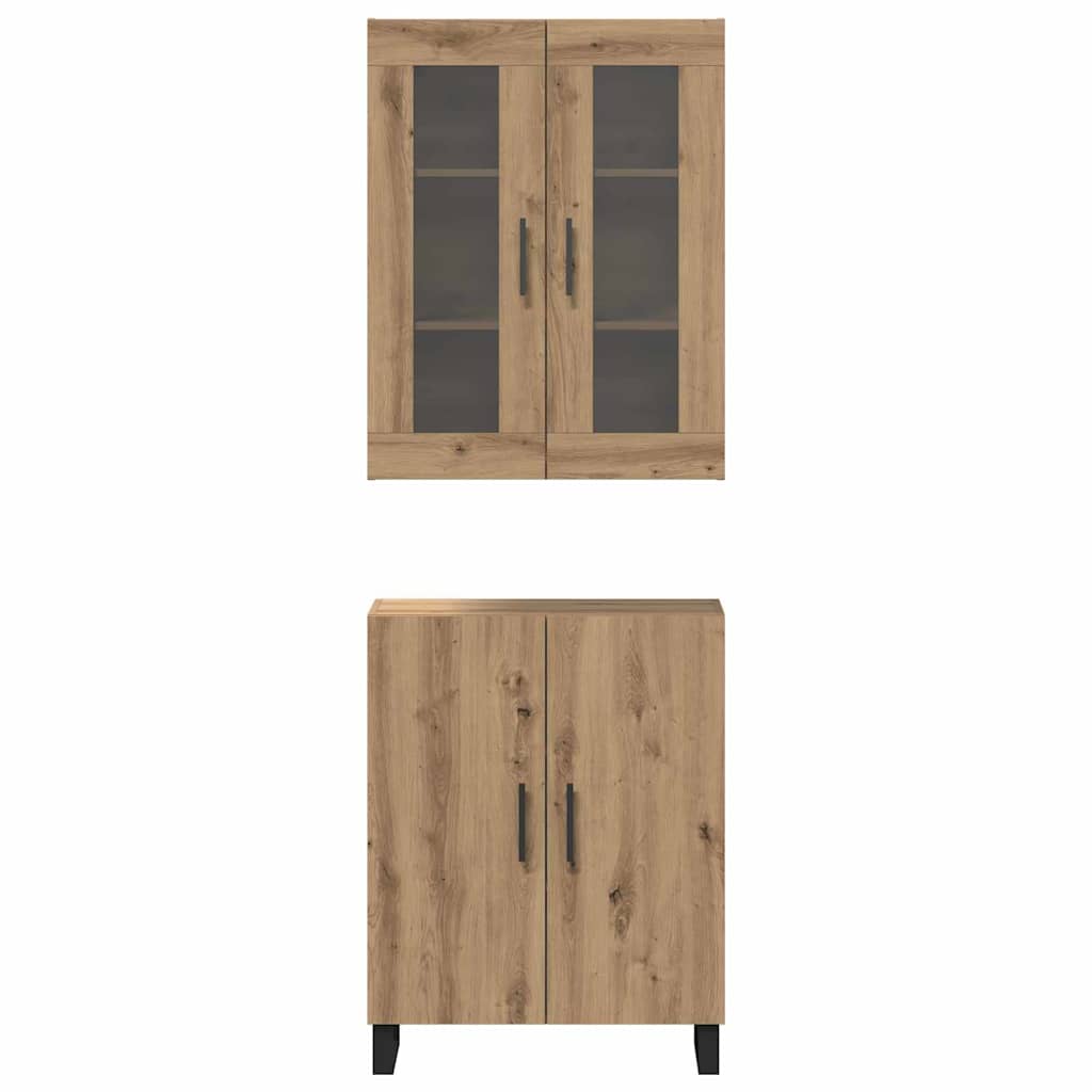 Skåp Väggmonterad artisan ek 69.5 x 34 x 90 cm Konstruerat trä