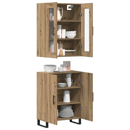 Skåp Väggmonterad artisan ek 69.5 x 34 x 90 cm Konstruerat trä