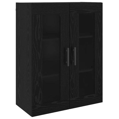 Skåp Svart ek 69.5 x 34 x 90 cm Konstruerat trä