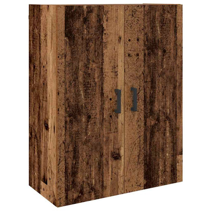 Skåp Trä 2 pcs Gammalt Trä 69.5 x 34 x 180 cm