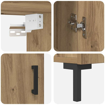 Skåp Artisan Ek 2 pcs 69.5 x 34 x 180 cm