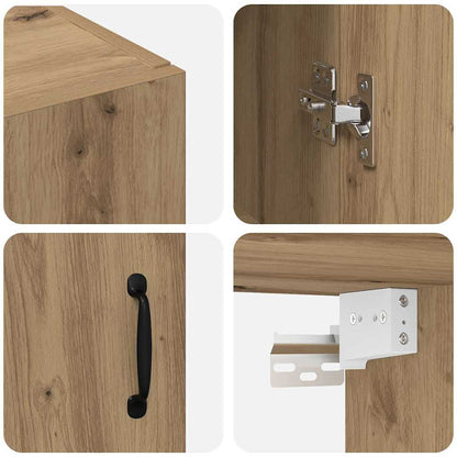 Väggskåp Artisan Ek 2 pcs 69.5 x 34 x 90 cm