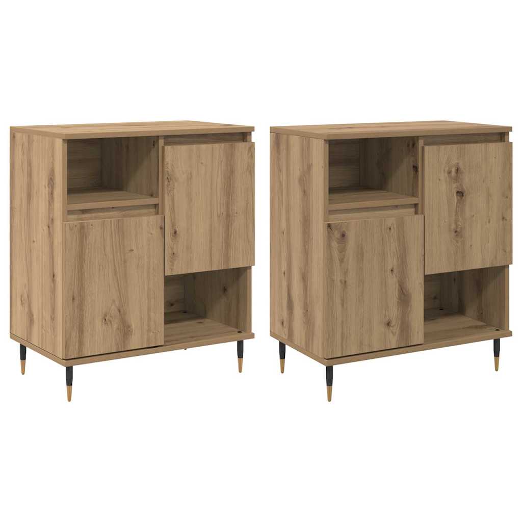 Skåp Artisan Ek 2 pcs 120 x 35 x 70 cm