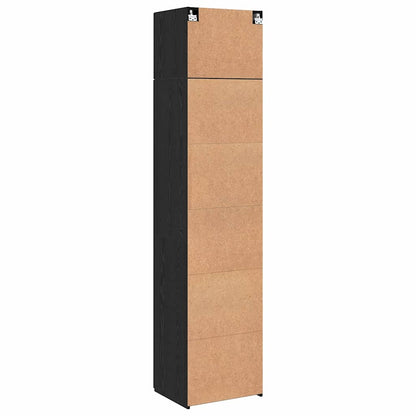 Skåp Svart Ek 50 x 41 x 225 cm