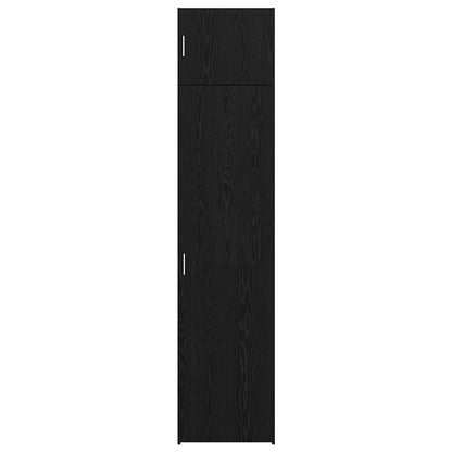 Skåp Svart Ek 50 x 41 x 225 cm