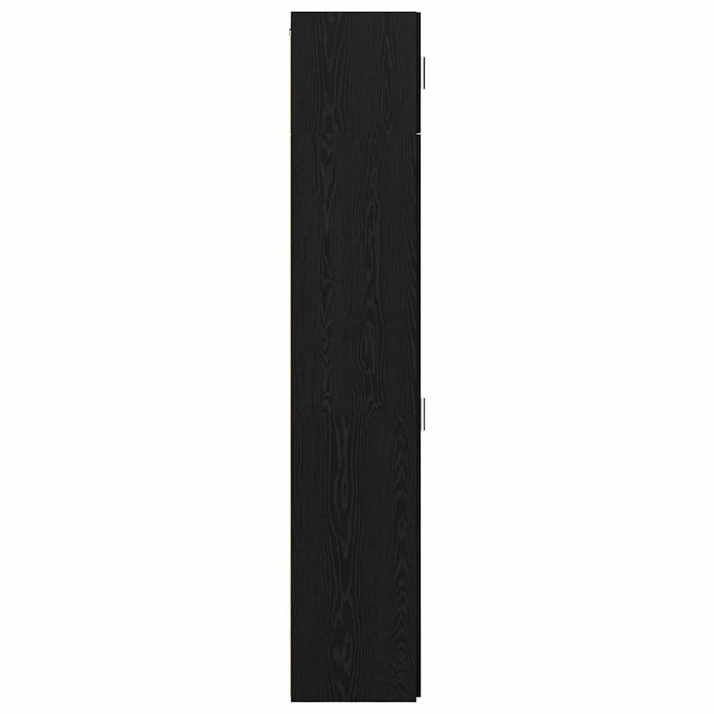 Skåp Svart Ek 50 x 41 x 225 cm