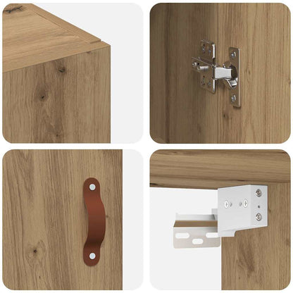 Väggskåp Artisan Ek 2 pcs 69.5 x 34 x 90 cm