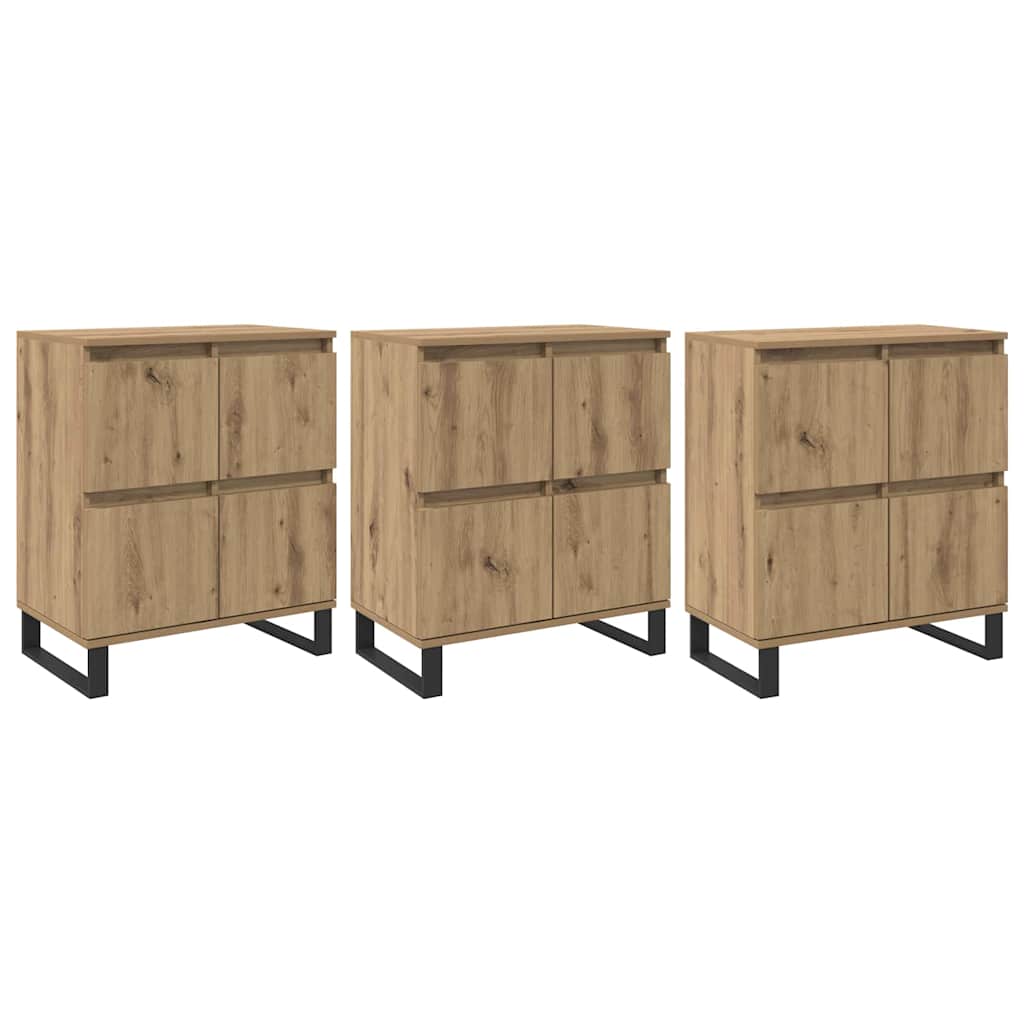Skåp Artisan Ek 3 pcs 180 x 35 x 70 cm