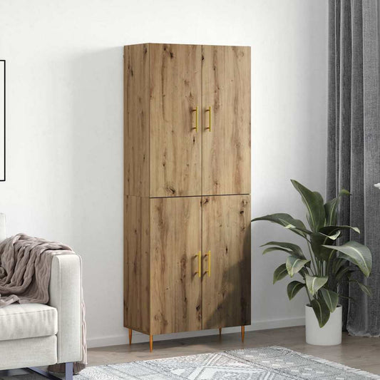 Skåp Artisan Ek 69.5 x 34 x 180 cm