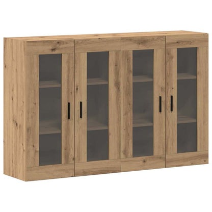 Väggmonterade Skåp 2 pcs artisan ek 69.5 x 34 x 90 cm Ekfaner