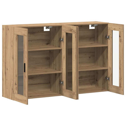 Väggmonterade Skåp 2 pcs artisan ek 69.5 x 34 x 90 cm Ekfaner