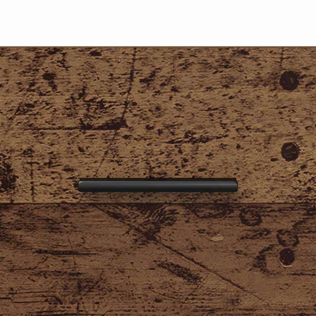 Sängbord Nattduksbord Åldrat Trä med låda 2 pcs 40 x 35 x 47.5 cm