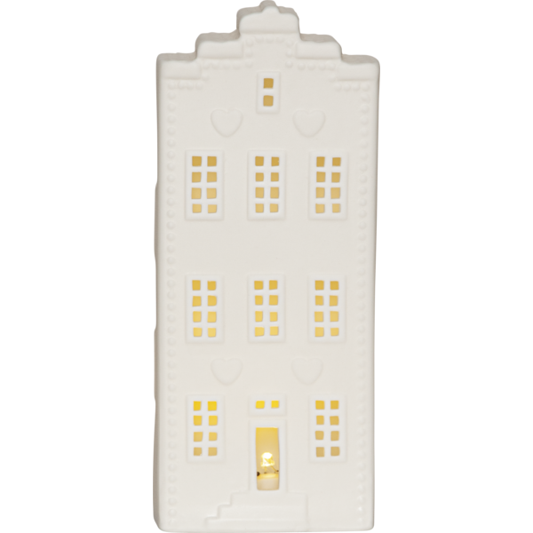 Belysning jul Vinter Hus 21 cm