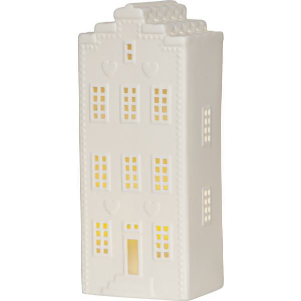 Belysning jul Vinter Hus 21 cm