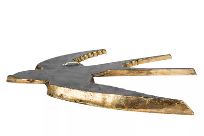 Väggspegel Svala 39 cm - antikguld
