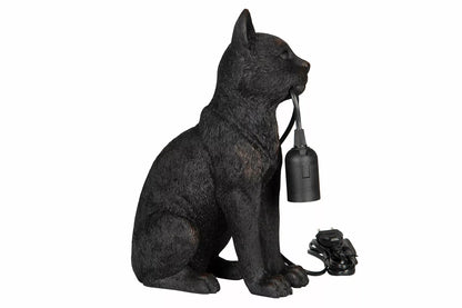 Bordslampa Katt Polyresin