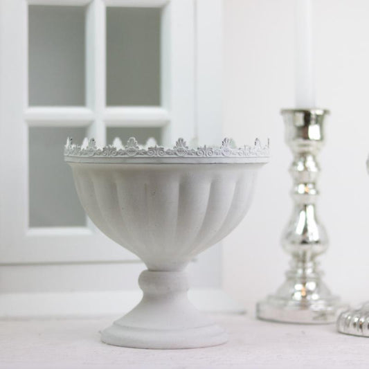 Blomkruka Pokal Antik 19 cm Antikvit
