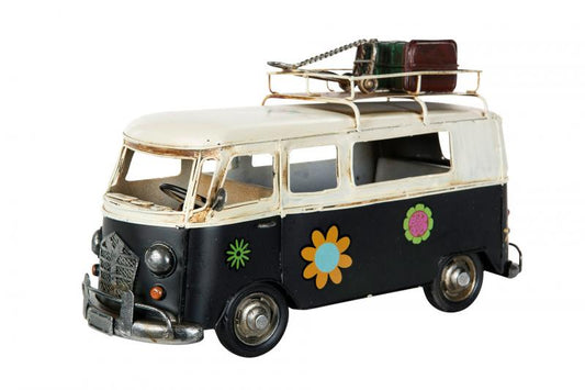 Dekoration Metalldekoration Hippiebuss Metall 27 x 12 x 17 cm