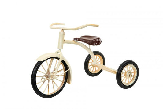 Dekoration Metalldekoration Cykel Trehjuling 25x18x16cm