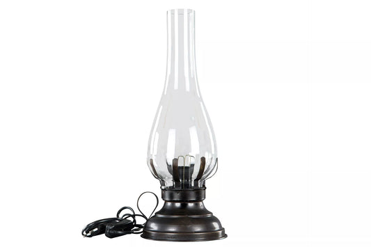 Bordslampa El 42 cm - Antikbrun
