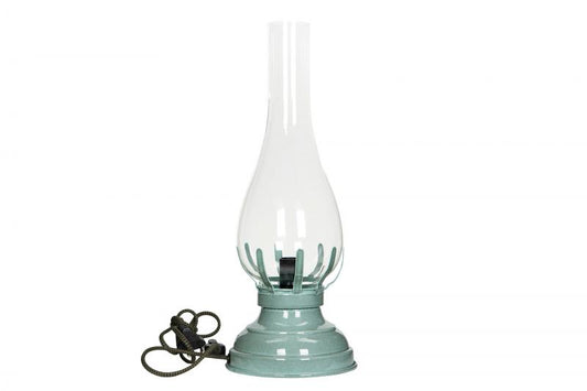 Bordslampa El 42 cm - Emalj Ocean