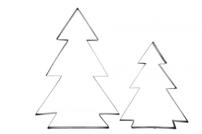 Juldekoration Inomhus Gran Cloudy Rusty Metall 30x60cm 2-pack