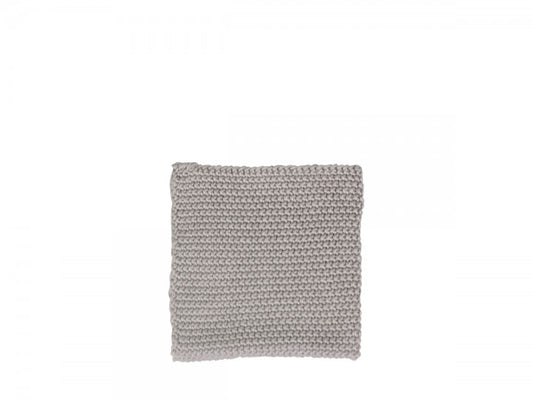 Diskduk pärlstickad 100% bomull L25 / W25 cm sand