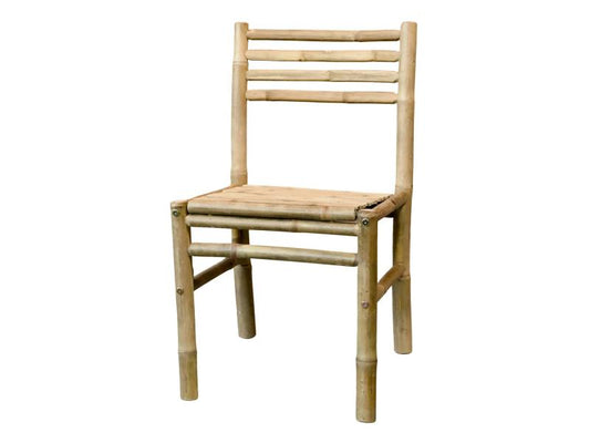 Stol Lyon bambu 2-pack H81/L45/B45 cm natur drop