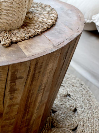 Soffbord Grimaud H43/Ø92 cm natur drop