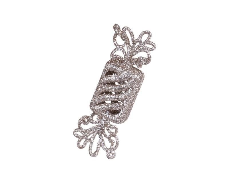 Julgranspynt Karamell H10 / L3 / B2 cm champagne 4-pack