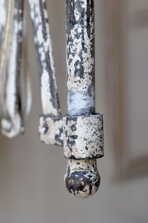 Vägglampa H56/L38/B63 cm antikcreme