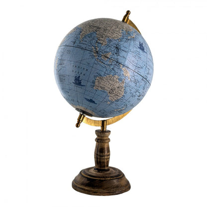 Dekoration Globus Globe Blå, Grå, Beige 22x22x37 cm