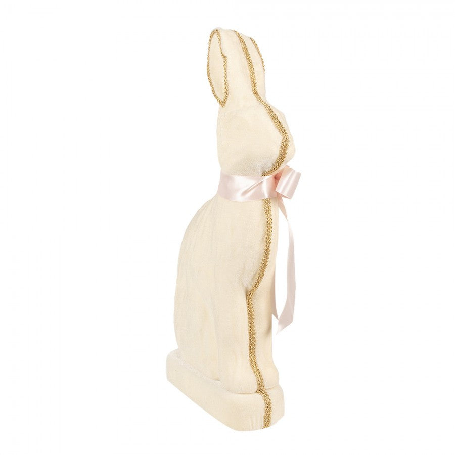 Påskdekoration Kanin 22x8x41 cm Beige Textil