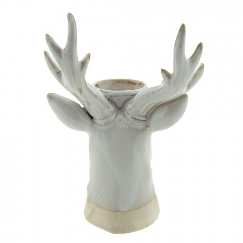 Juldekoration Inomhus Ren Värmeljus 18 Cm Beige brun Porslin