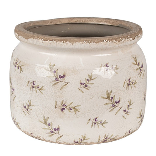 Blomkruka Inuti Beige Ø 20x15 cm