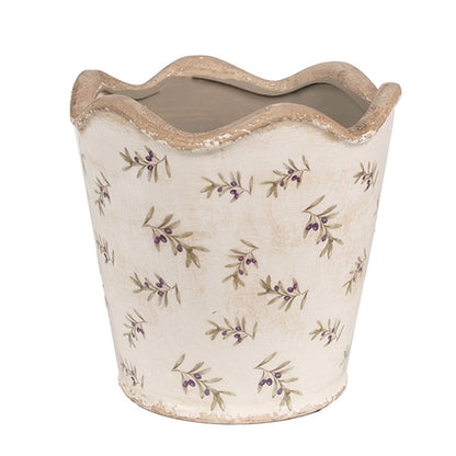 Blomkruka Inuti Beige Ø 19x18 cm