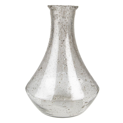 Dekorativ Vas Glas Transparent Ø 22x30 cm