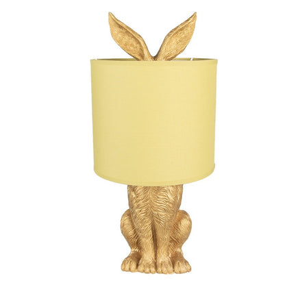 Bordslampa Kanin Ø 20x43 cm Gyllene färg