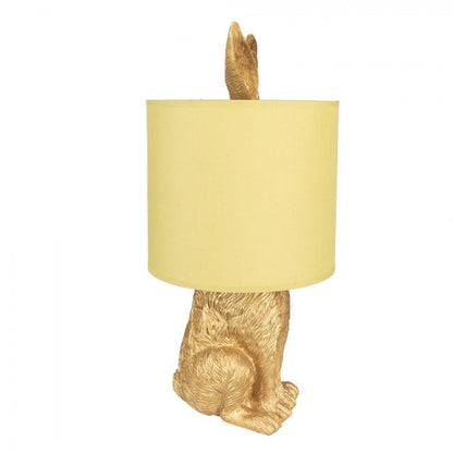 Bordslampa Kanin Ø 20x43 cm Gyllene färg