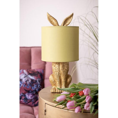 Bordslampa Kanin Ø 20x43 cm Gyllene färg