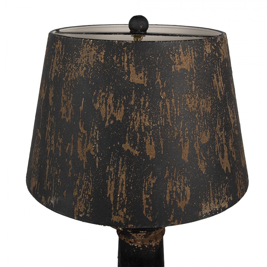 Bordslampa Brun Svart Ø 35x64 cm E27/max 1x60W