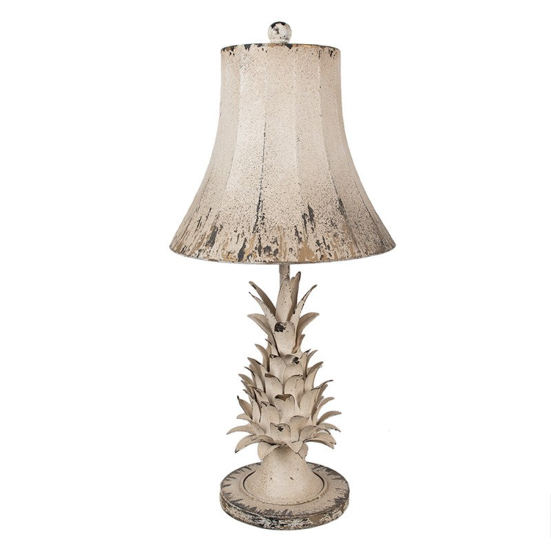 Bordslampa Vintage Ø 30x64 cm Beige Metall