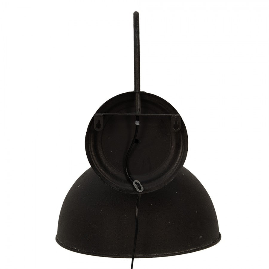 Vägglampa 44x35x44 cm Svart metall