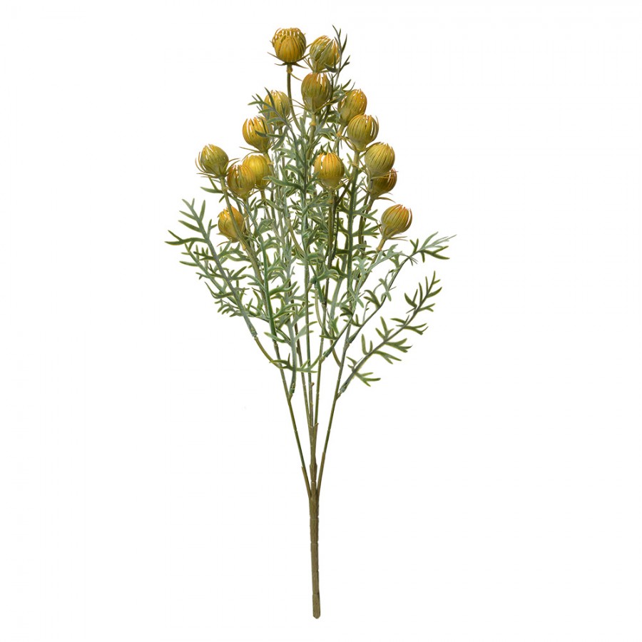 Konstgjord Blomma 47 cm Gul