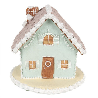 Juldekoration Inomhus hus Blå 13x13x12 cm