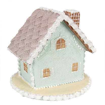 Juldekoration Inomhus hus Blå 13x13x12 cm