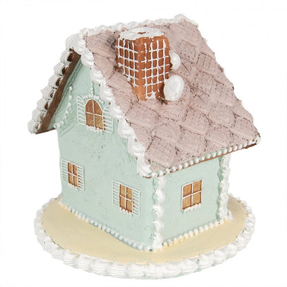 Juldekoration Inomhus hus Blå 13x13x12 cm